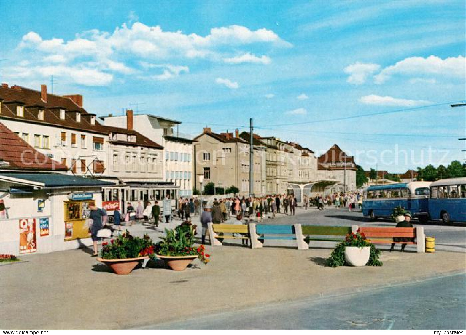 73103968 Siegburg Wilhelmstrasse Mit Bus Bahnhof Siegburg - Siegburg