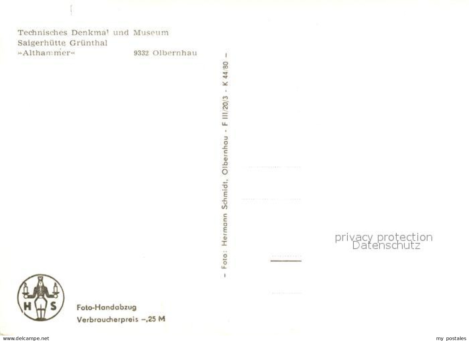 73102547 Olbernhau Erzgebirge Technisches Denkmal Museum Saigerhuette Gruenthal  - Olbernhau