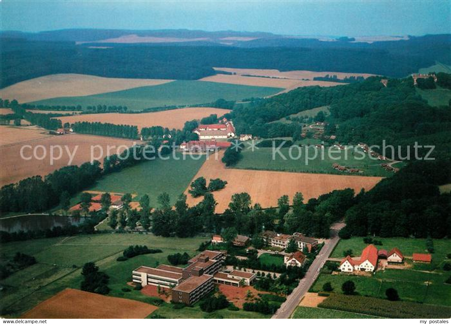 73101474 Brakel Westfalen Kurhotel Am Kaiserbrunnen Fliegeraufnahme Brakel - Brakel