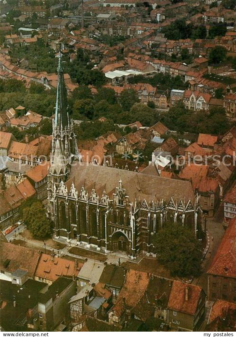 73101039 Muehlhausen Thueringen Pfarrkirche St Marien Fliegeraufnahme Muehlhause - Muehlhausen