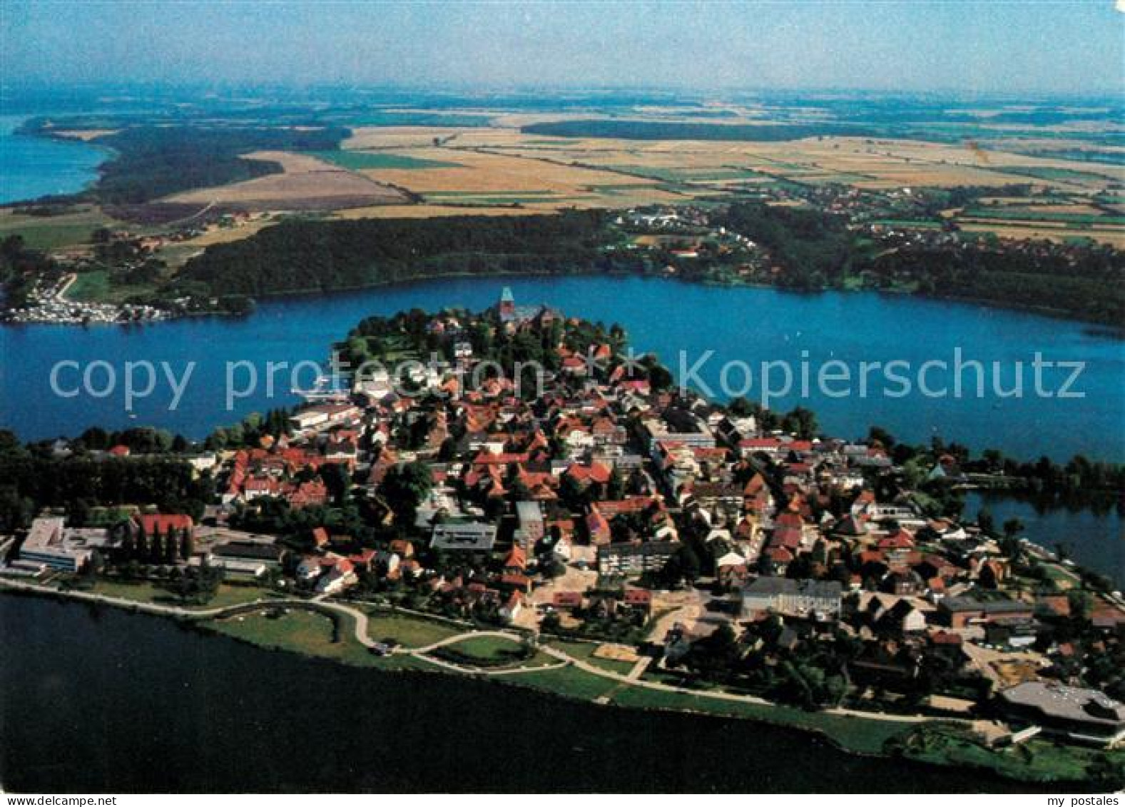 73100945 Ratzeburg Fliegeraufnahme Ratzeburg - Ratzeburg