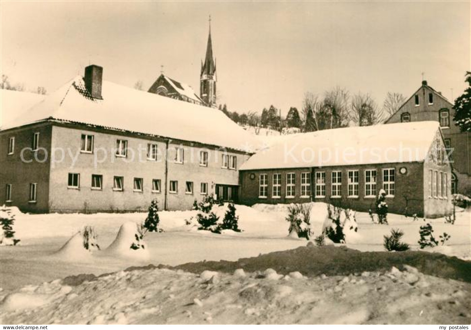 73100862 Rechenberg-Bienenmuehle Osterzgebirge Volksbad Winterlandschaft Rechenb - Rechenberg-Bienenmühle