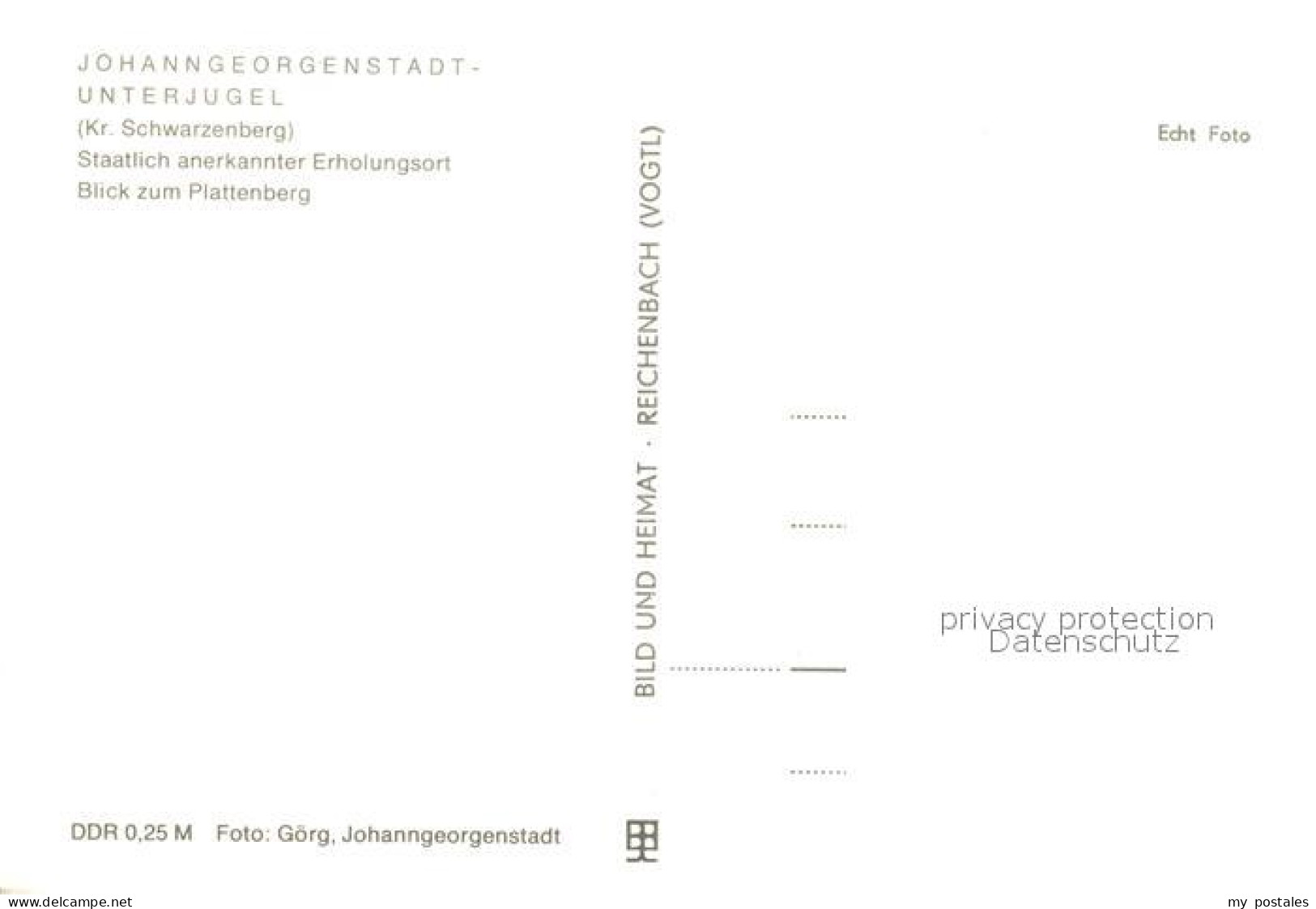 73099115 Johanngeorgenstadt Unterjugel Johanngeorgenstadt - Johanngeorgenstadt