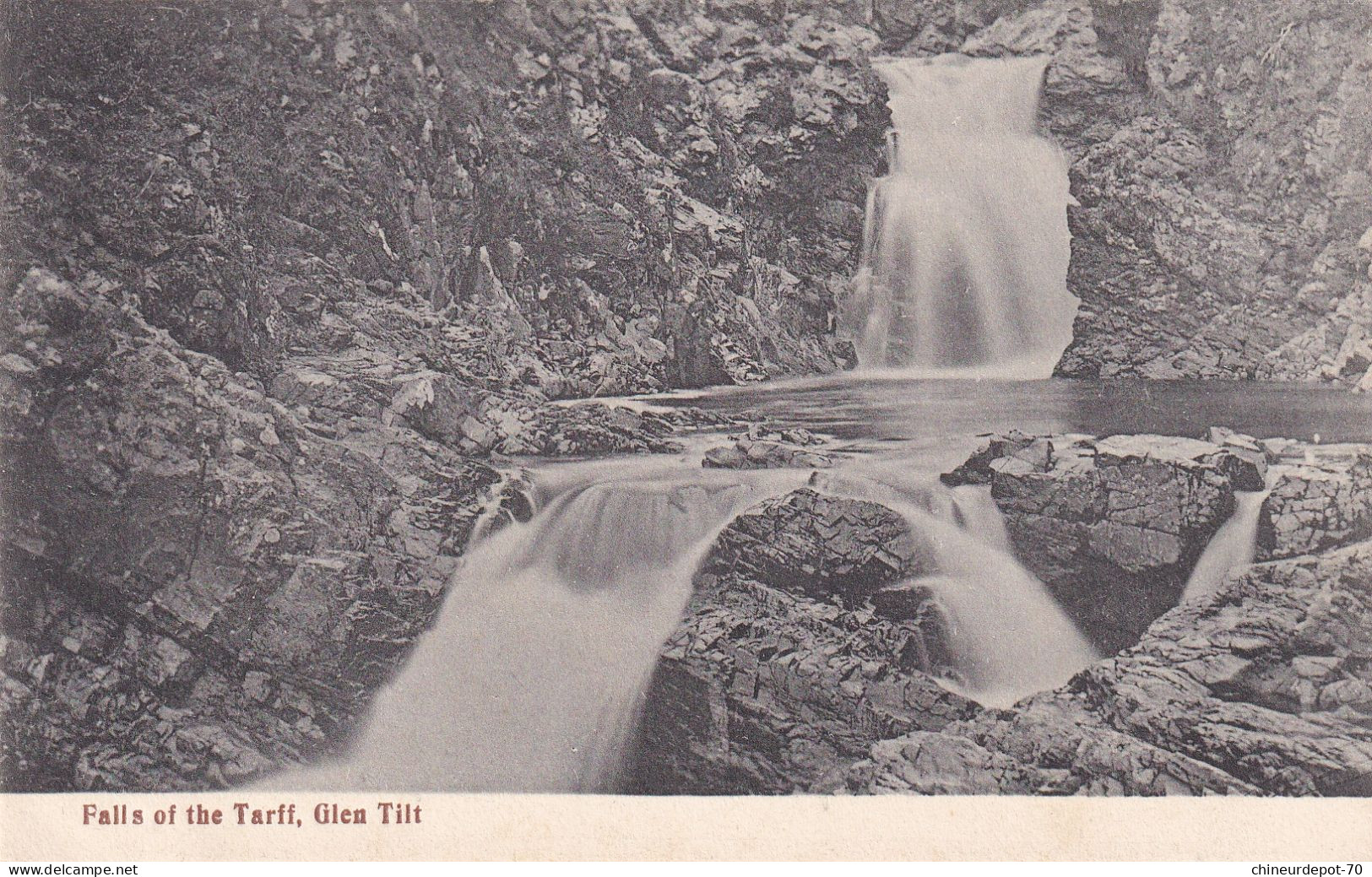 Falls Of The Tarff Glen Tilt - Perthshire