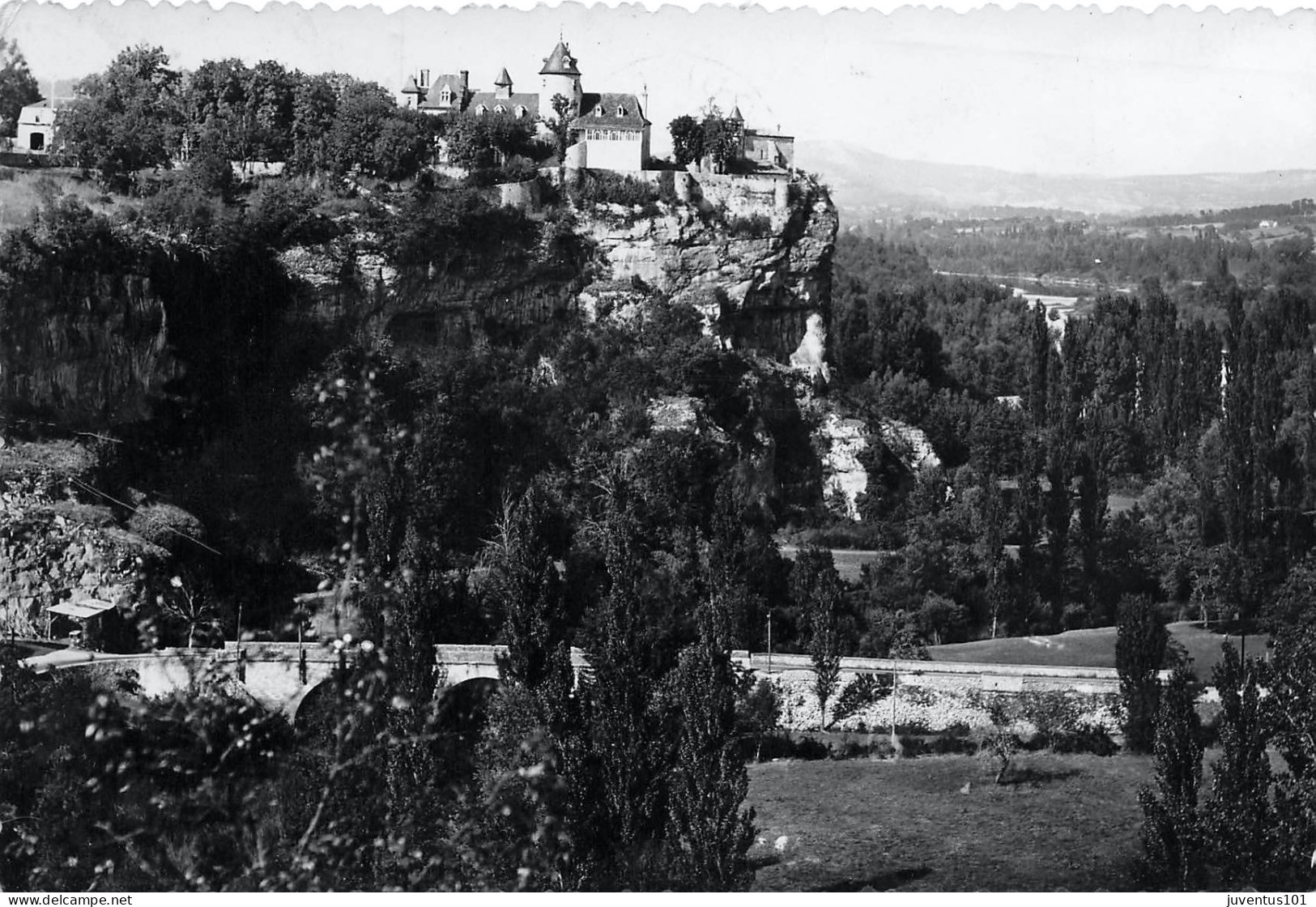 CPSM Lacave-Château De Belcastel-Timbre   L2686 - Lacave