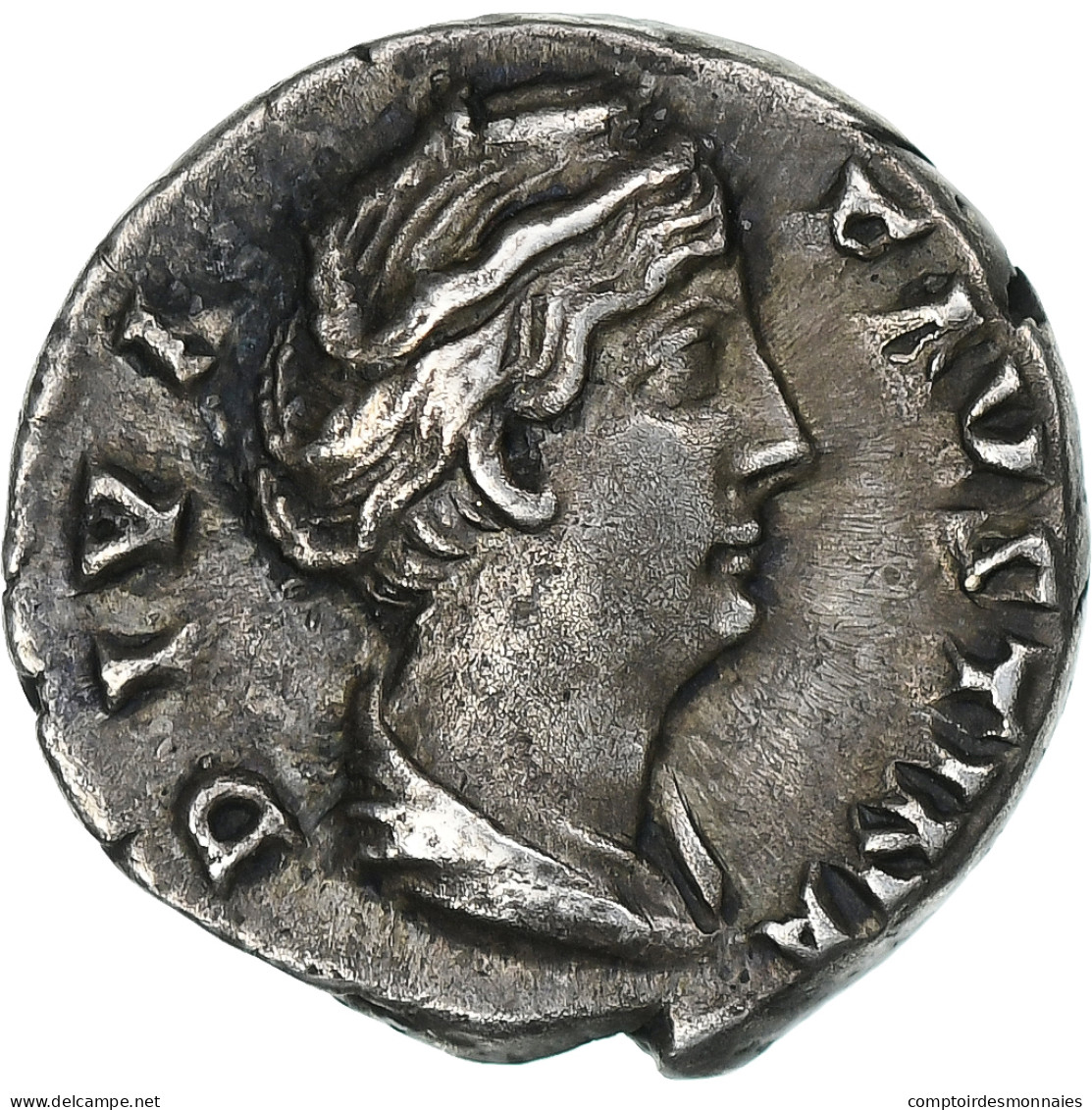 Diva Faustina I, Denier, 141, Rome, Argent, SUP, RIC:362 - La Dinastía Antonina (96 / 192)