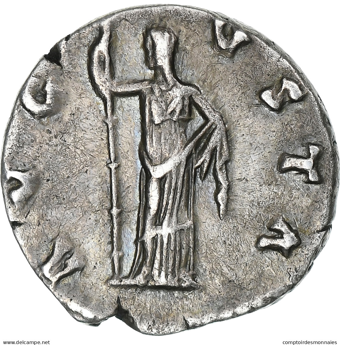 Diva Faustina I, Denier, 141, Rome, Argent, SUP, RIC:362 - The Anthonines (96 AD To 192 AD)