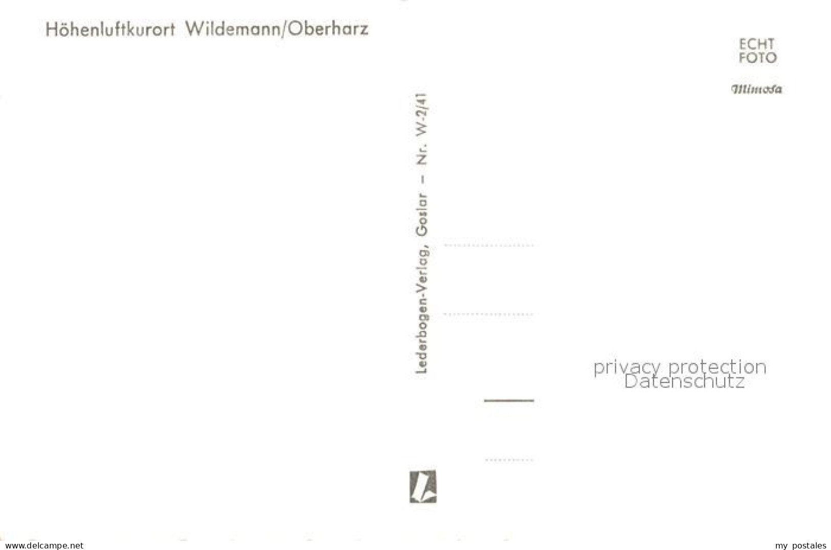 73096207 Wildemann Fliegeraufnahme Wildemann - Wildemann