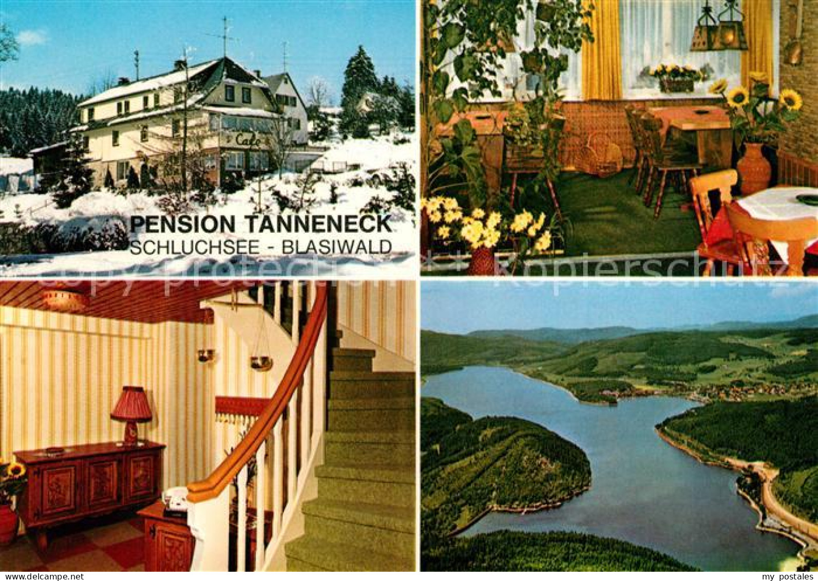 73095681 Blasiwald Pension Tanneneck Fliegeraufnahme Blasiwald - Schluchsee