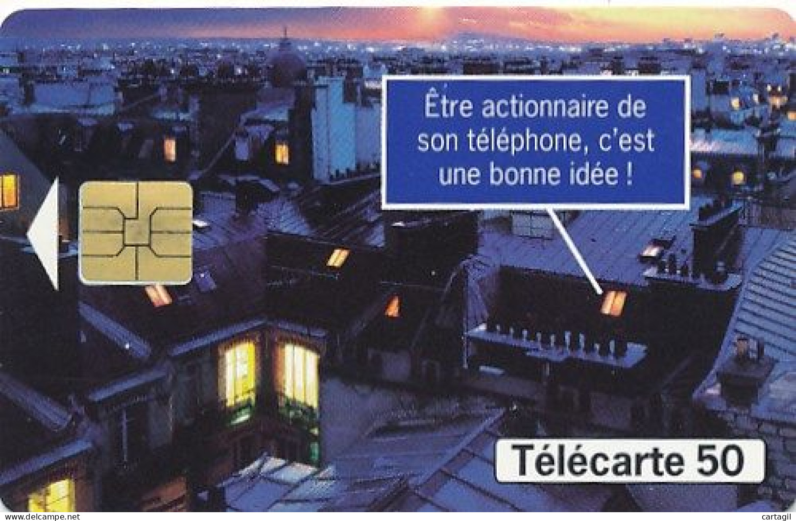 Télécarte France (05/97) Etre Actionnaire De Son Téléphone...  (motif, état, Unités, Etc Voir Scan) + Port - Non Classificati