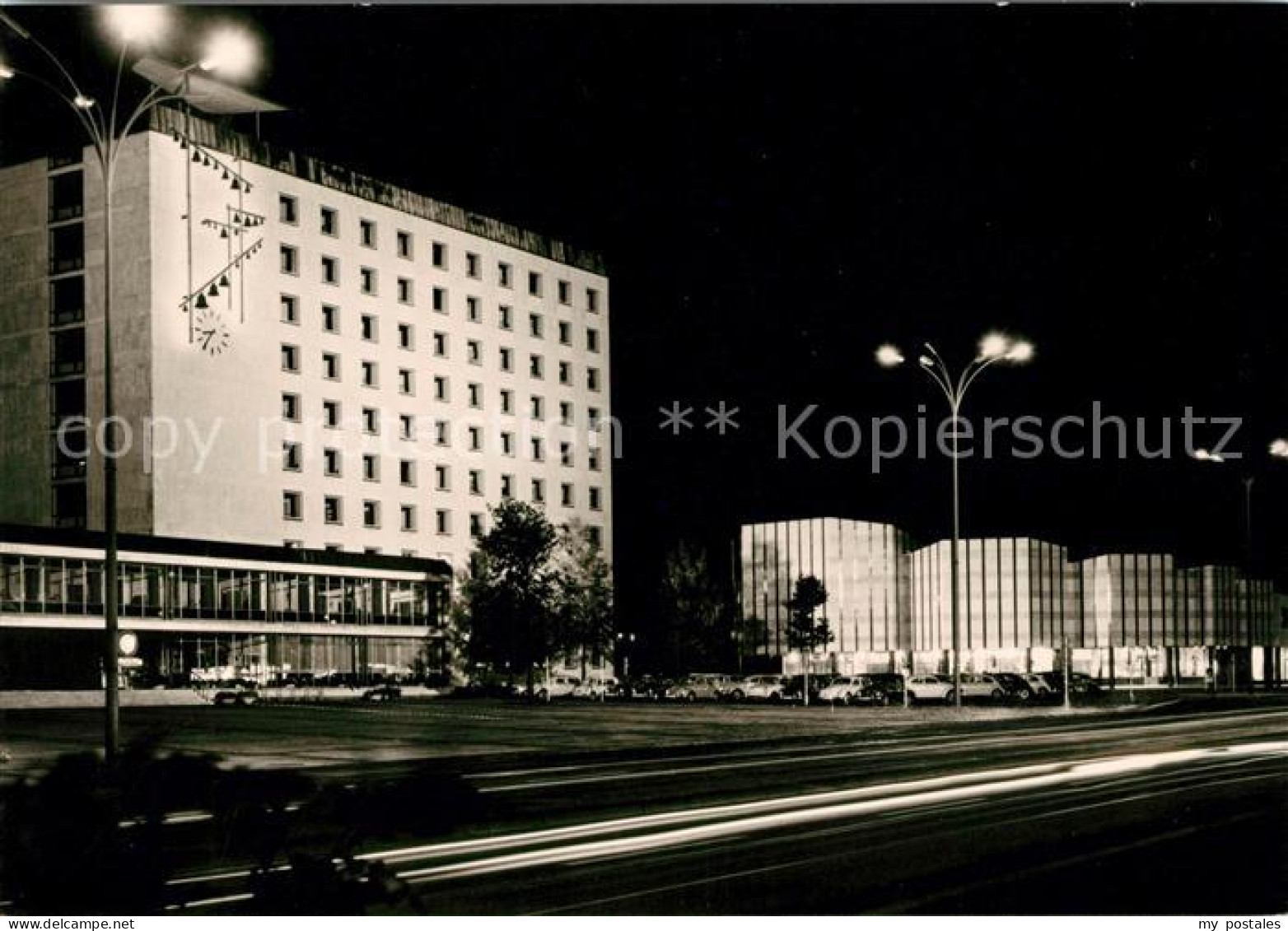 73095285 Wolfsburg Rathaus Kulturzentrum Nacht Wolfsburg - Wolfsburg