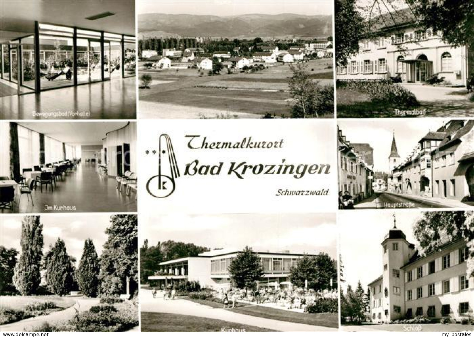 73095257 Bad Krozingen Kurhaus Bewegungsbad Thermalbad Schloss  Bad Krozingen - Bad Krozingen