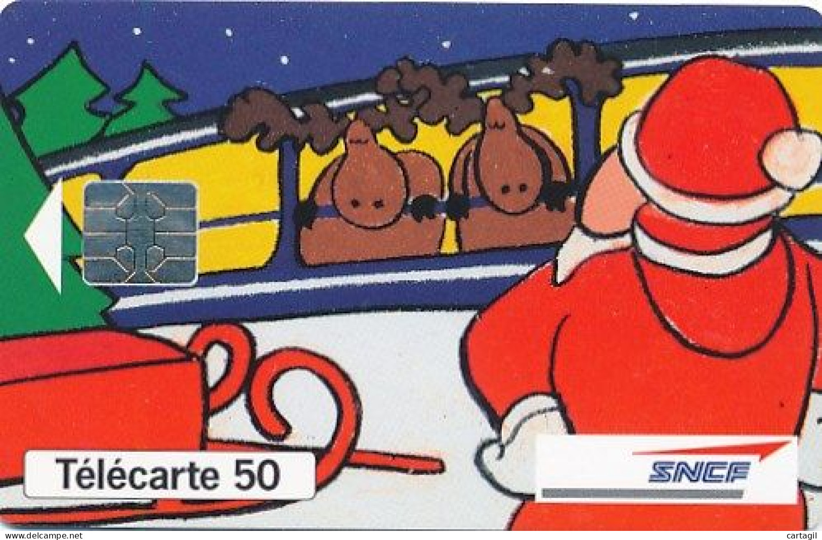 Télécarte France (12/94) Voeux SNCF(motif, état, Unités, Etc Voir Scan) + Port - Non Classificati