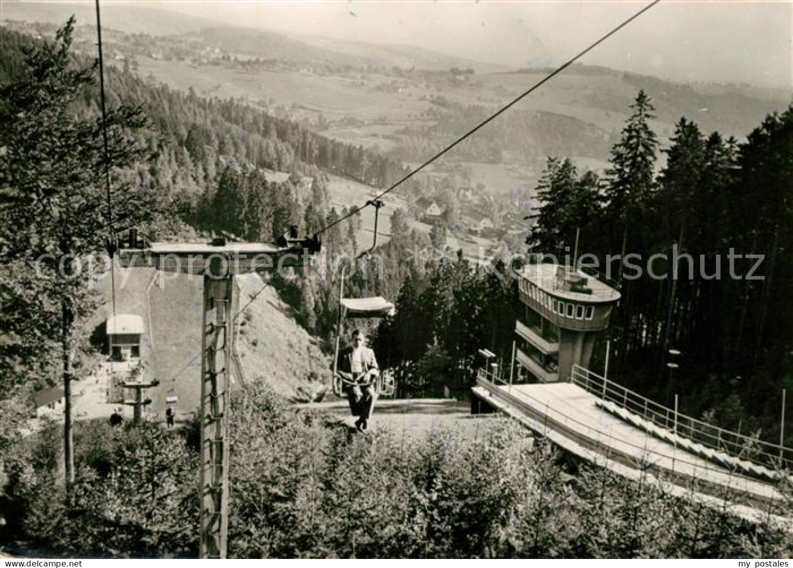 73095135 Klingenthal Vogtland Grosse Aschbergschanze Sessellift Klingenthal Vogt - Klingenthal