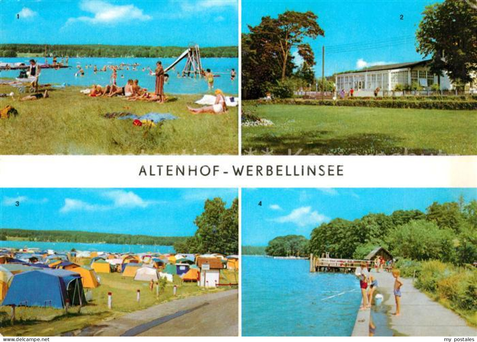 73094952 Altenhof Werbellinsee Strand Campingplatz FDGB Erholungsheim Strandpavi - Finowfurt