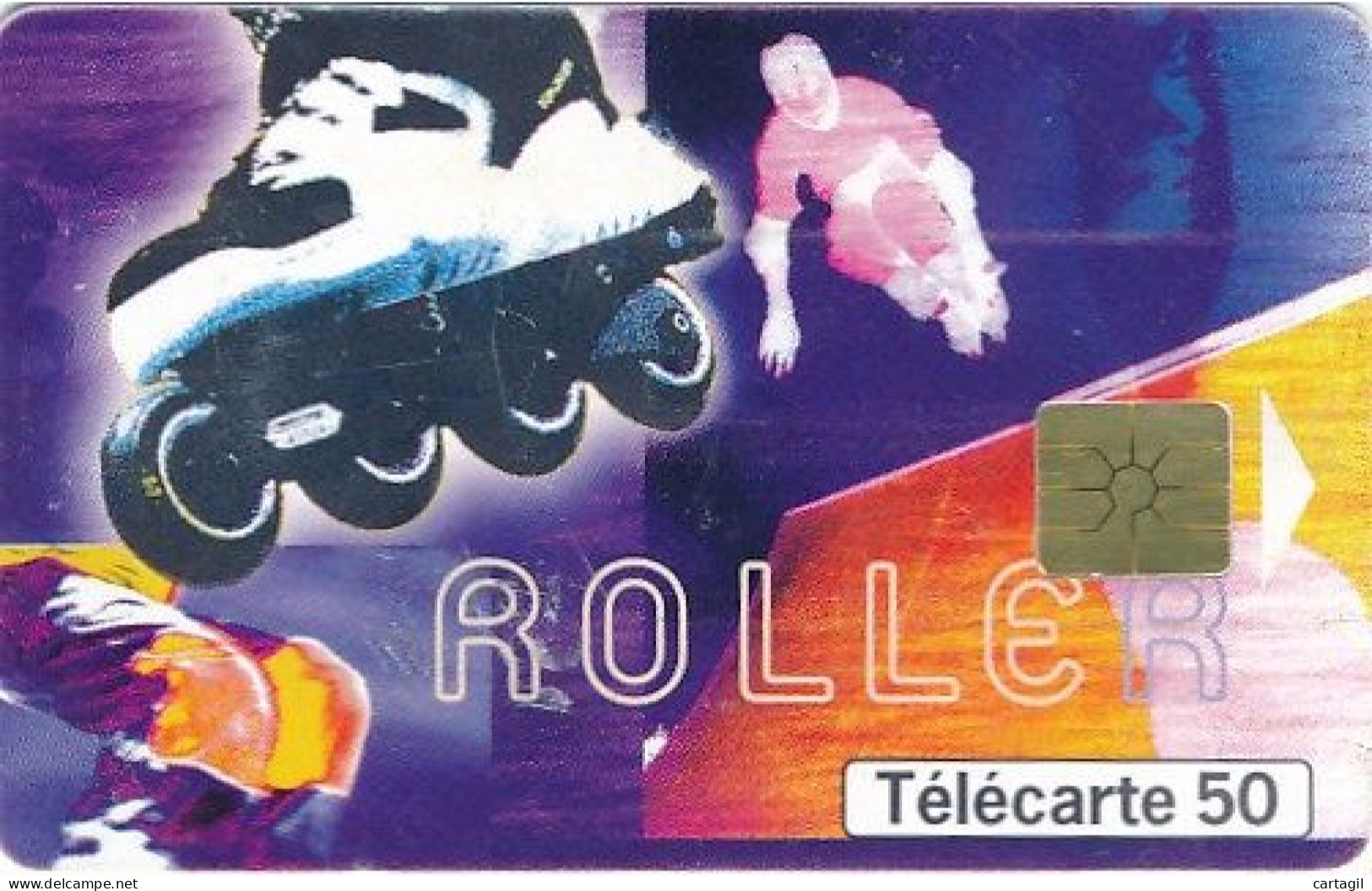Télécarte France (12/99) -Street Culture-Roller (motif, état, Unités, Etc Voir Scan) + Port - Zonder Classificatie