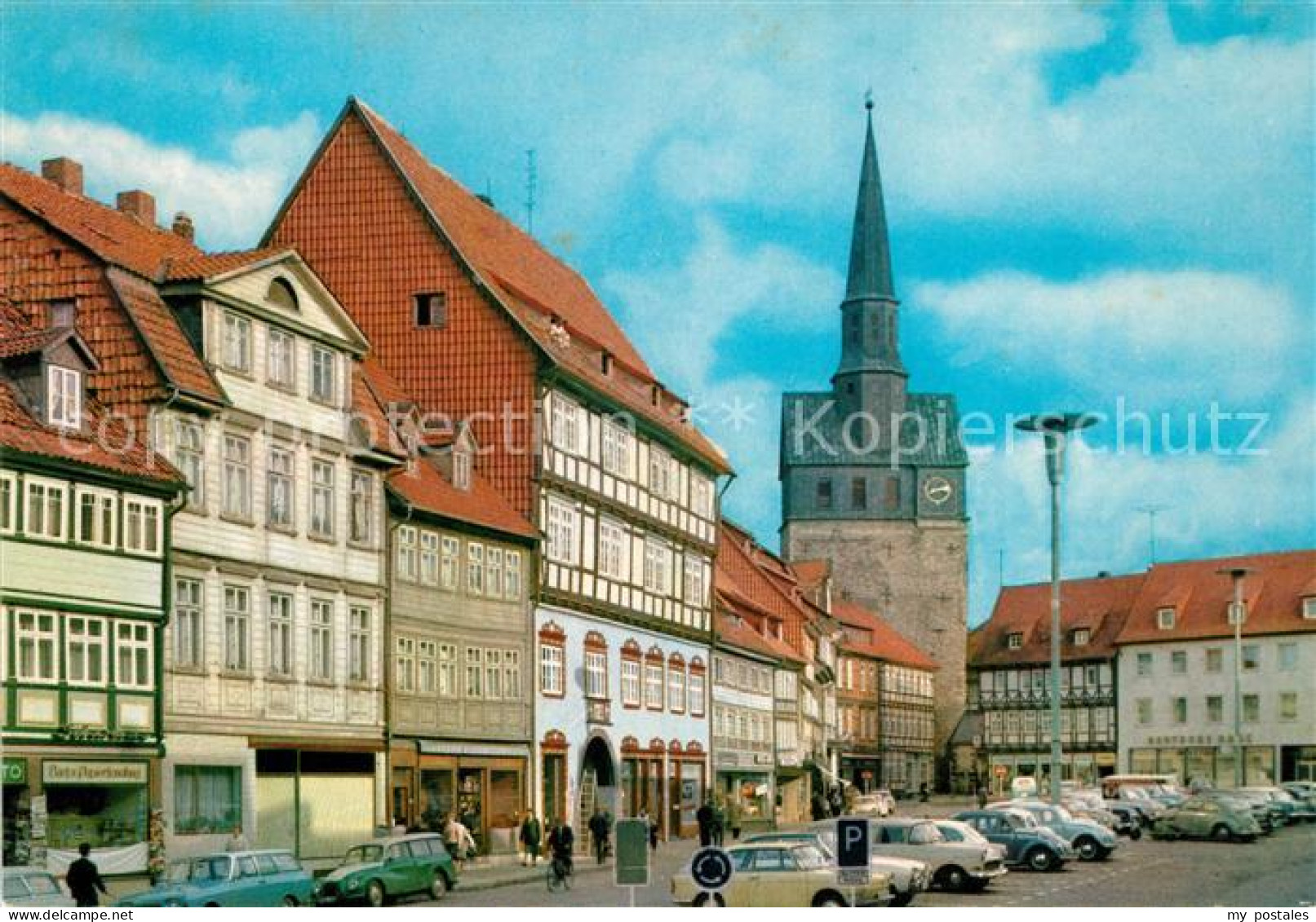 73094725 Osterode Harz Kornmarkt St-Aegidien-Kirche Osterode Harz - Osterode