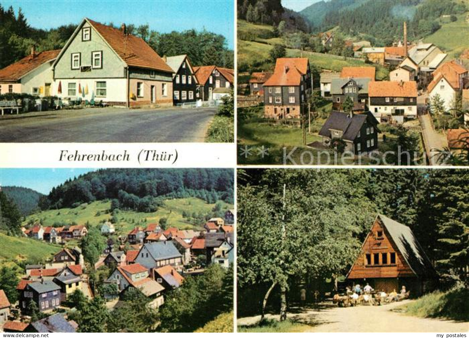 73093981 Fehrenbach Thueringer Wald HOG Rasthof Waldbaude Werraquelle Fehrenbach - Masserberg