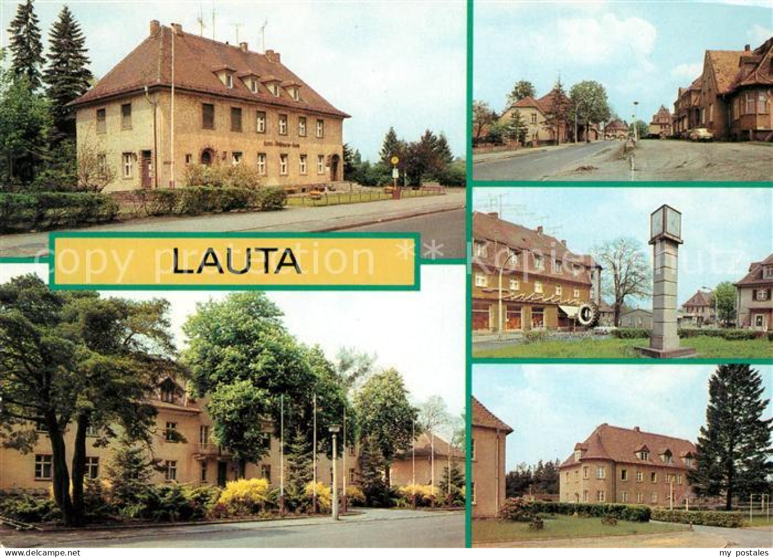 73093714 Lauta Hoyerswerda Ernst-Thaelmann-Haus Rathaus   - Laubusch