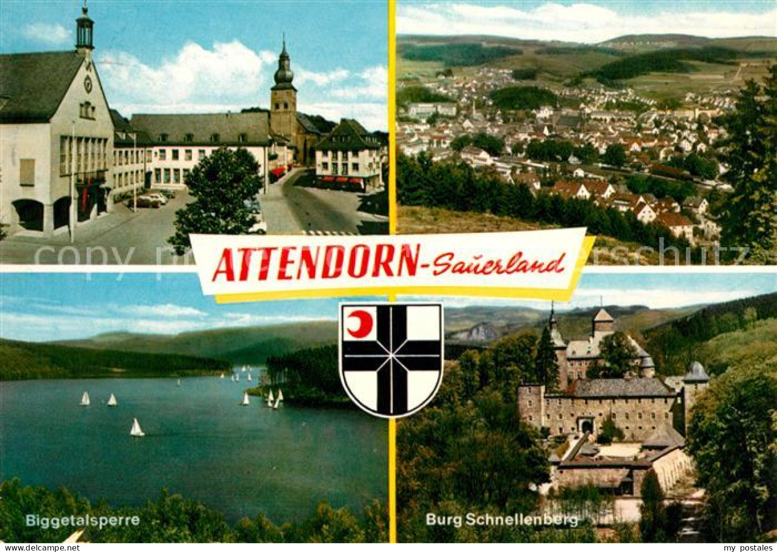 73093636 Attendorn Burg Schnellenberg Biggetalsperre  Attendorn - Attendorn