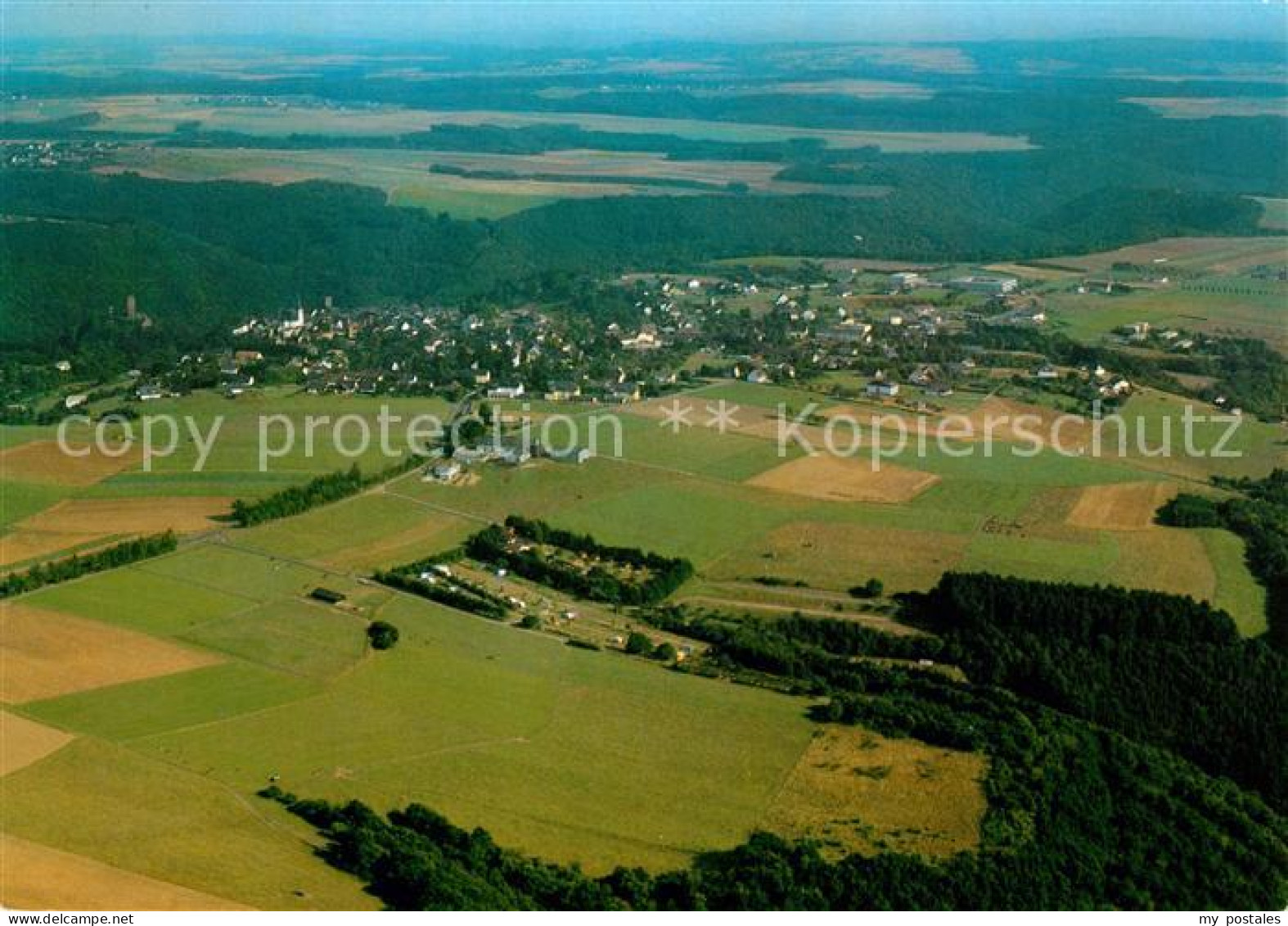 73093603 Manderscheid Eifel Fliegeraufnahme Moritz Manderscheid - Manderscheid