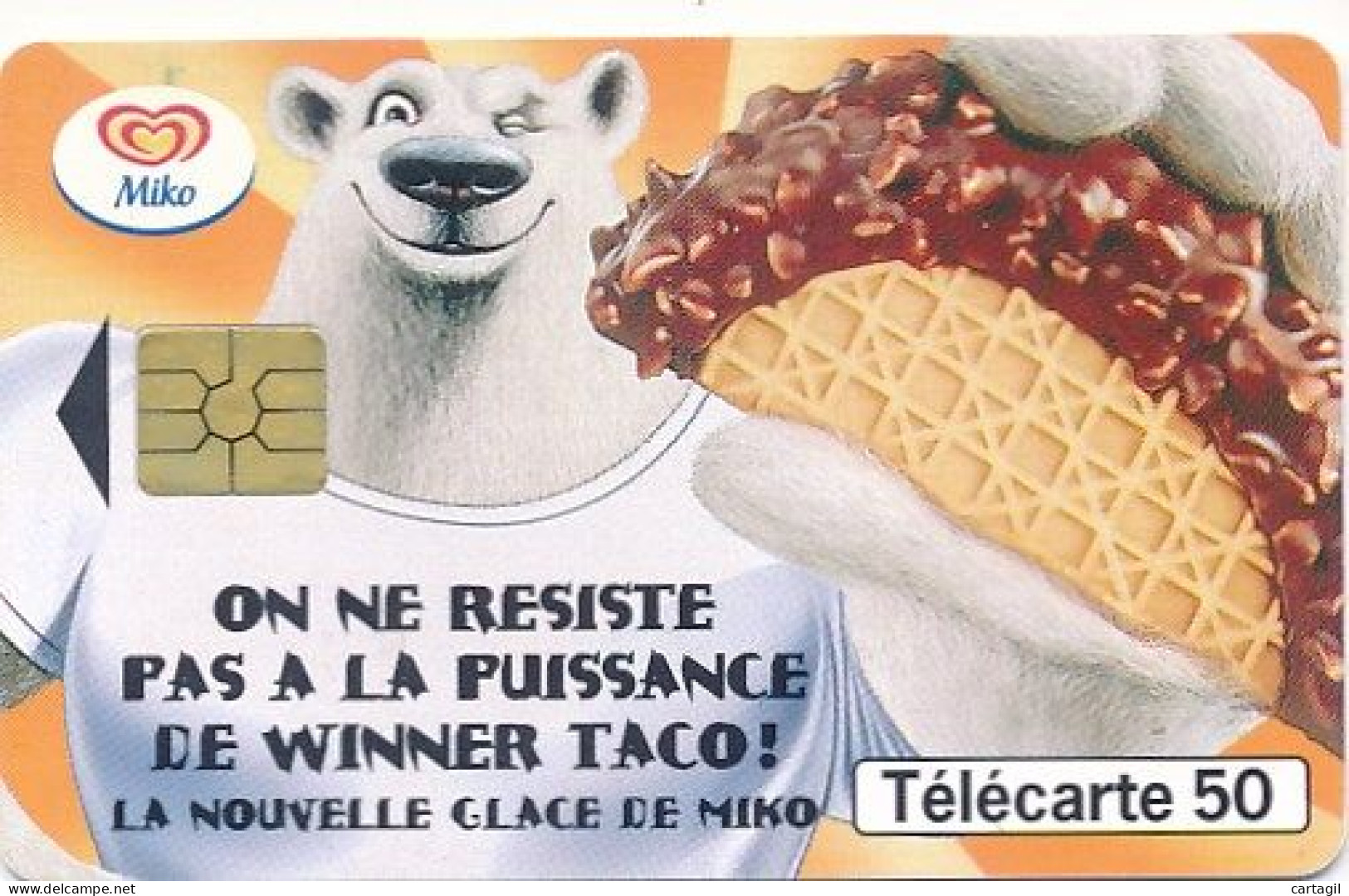 Télécarte France ( 06/98)-Winner Taco  (motif, état, Unités, Etc Voir Scan) + Port - Unclassified