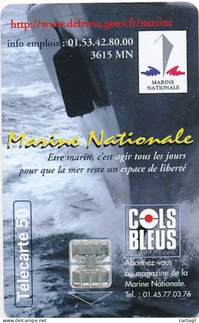 Télécarte France ( 06/98) Marine Nationale (motif, état, Unités, Etc Voir Scan) + Port - Non Classés