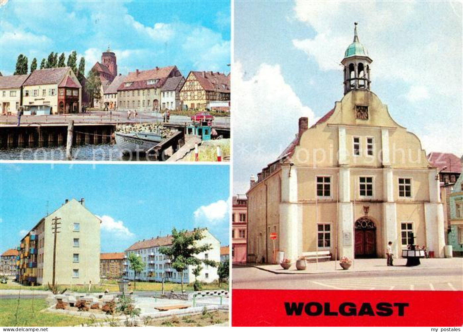 73091576 Wolgast Mecklenburg-Vorpommern Hafen Strasse Der Befreiung Rathaus  Wol - Wolgast