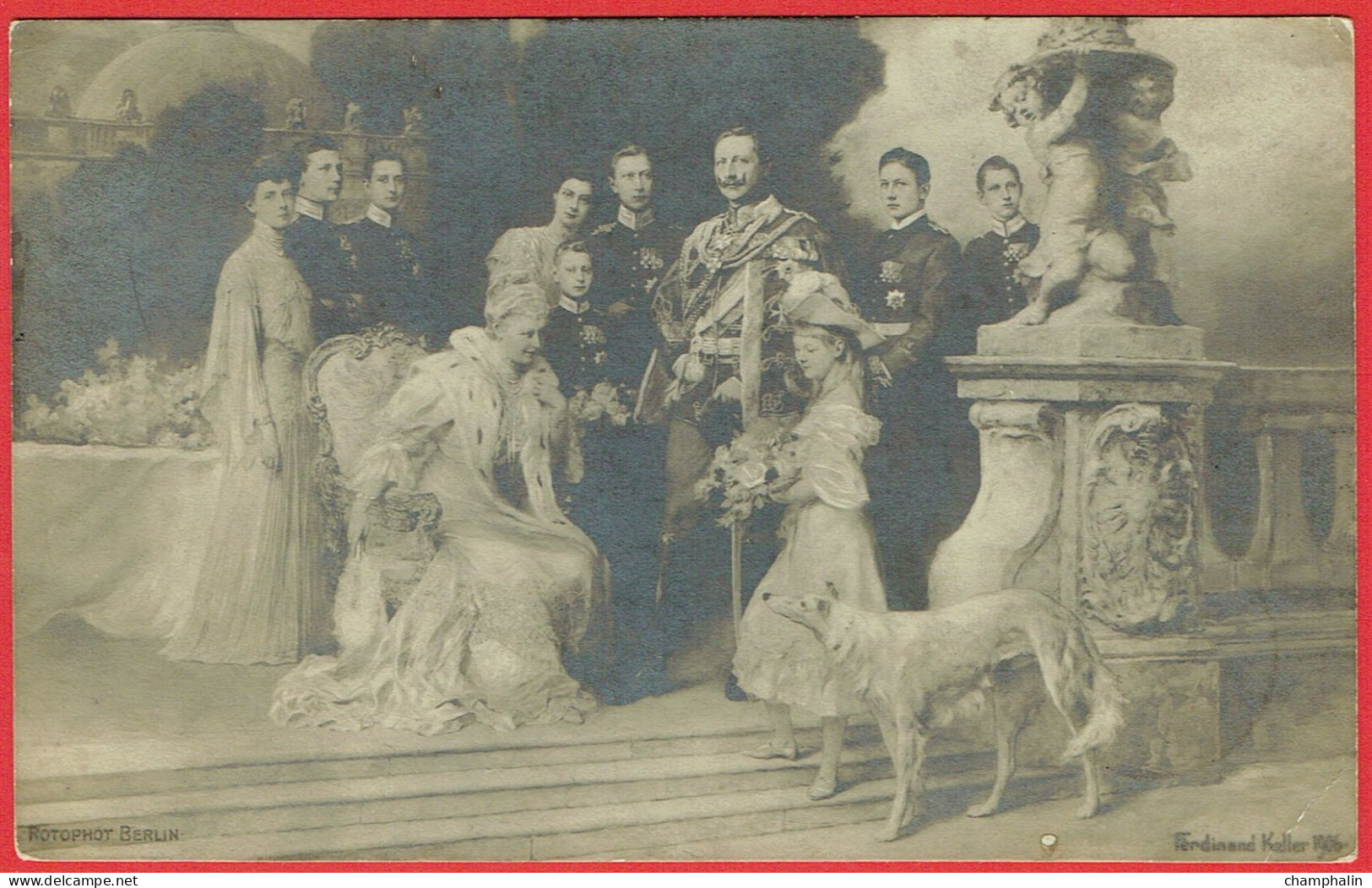 Allemagne - Prusse - Kaiser Guillaume II & Famille Royale - Wilhelm II Hohenzollern Deutscland Germany Preussen - Königshäuser