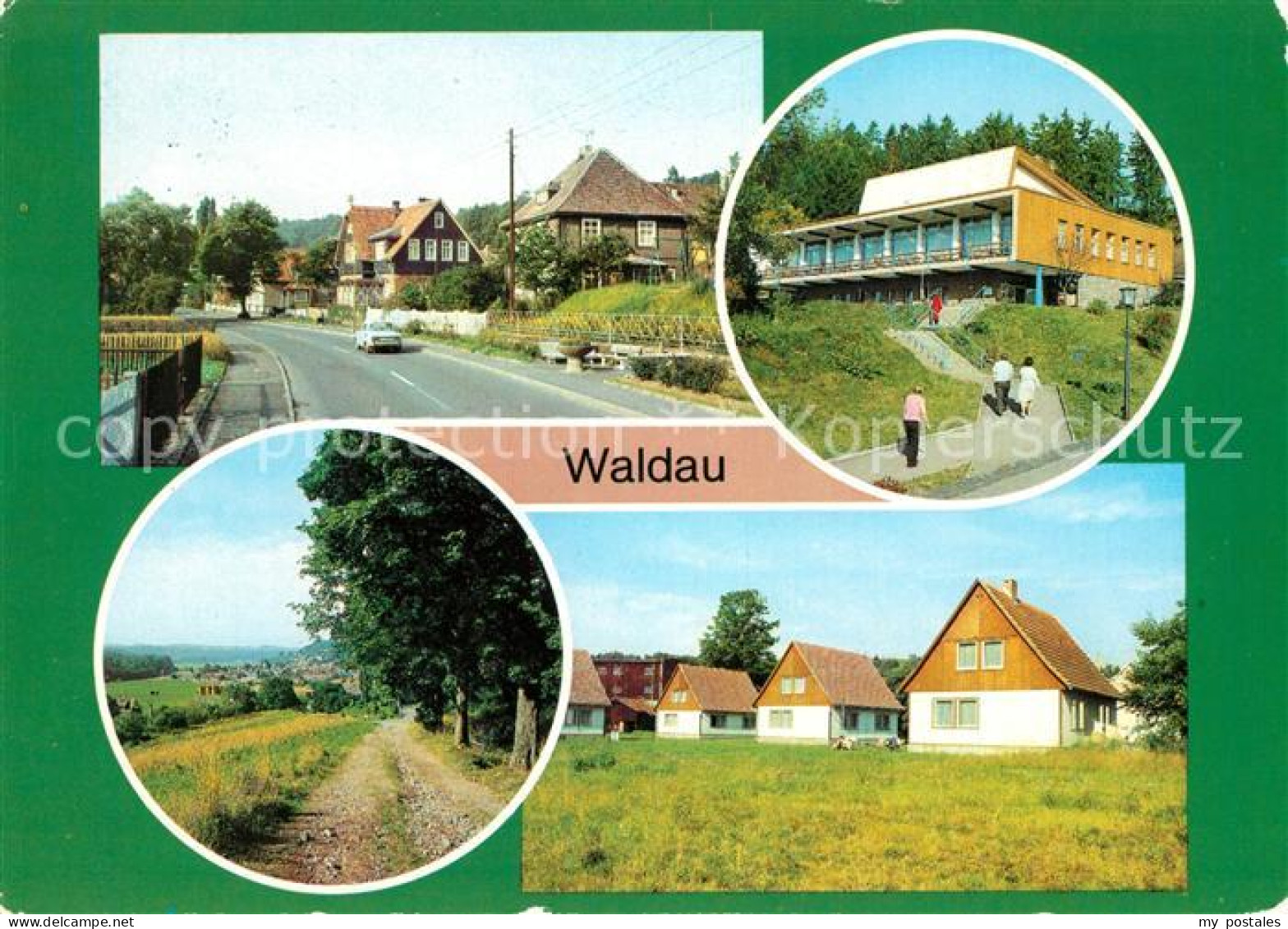 73090897 Waldau Hildburghausen FDGB Erholungsheim Bergkristall Bungalows Waldau  - Hildburghausen