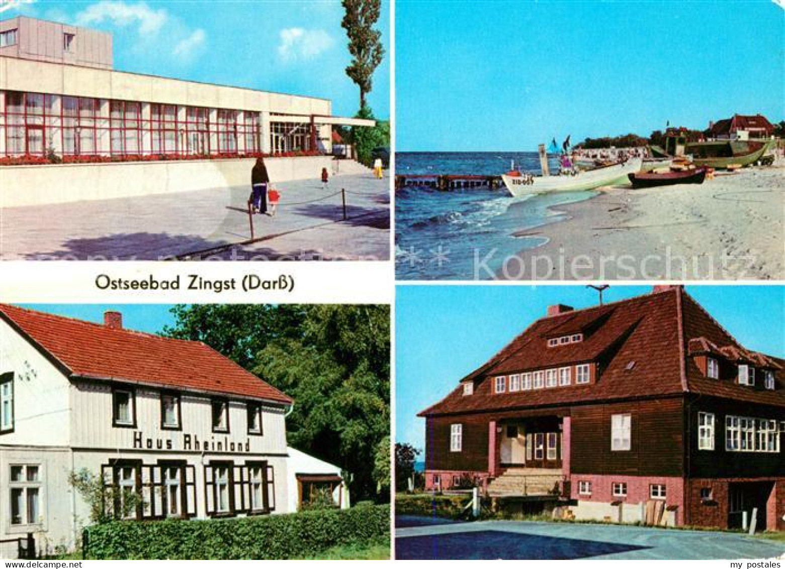 73090612 Zingst Ostseebad FDGB Erholungsheim Claus Stoertebeker Haus Rheinland K - Zingst