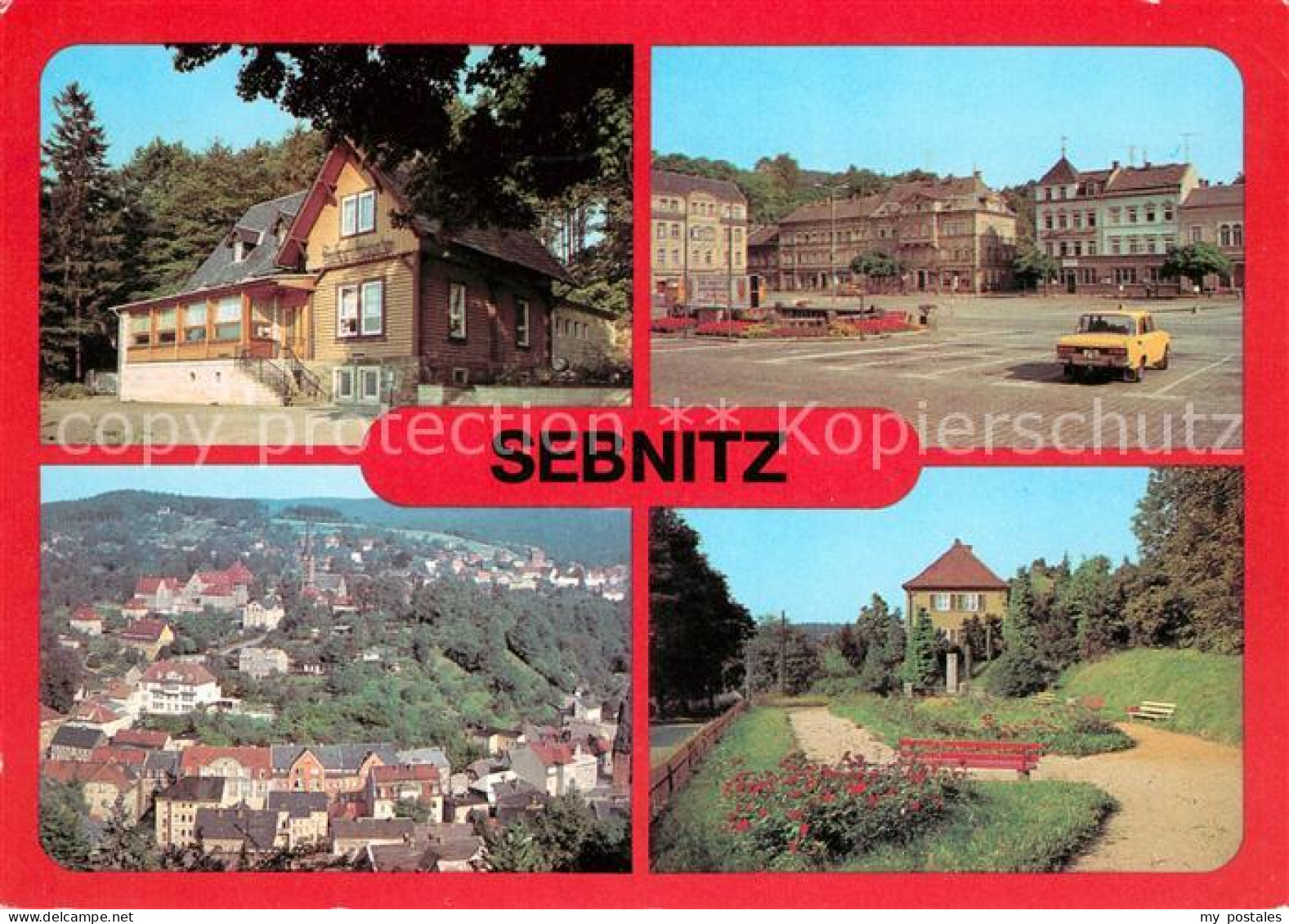 73090609 Sebnitz Gaststaette Finkenbauer August Bebel Platz VdN Denkmal Sebnitz - Sebnitz