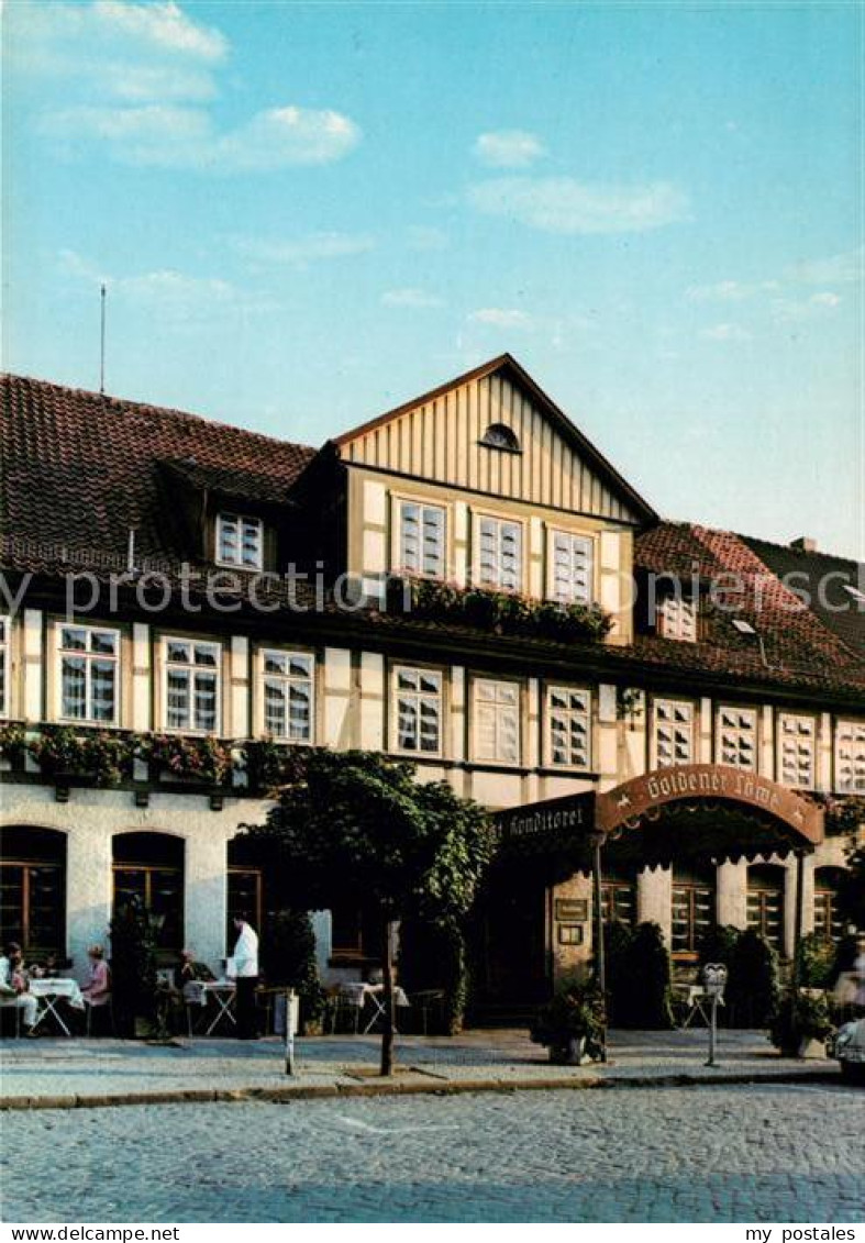 73090301 Seesen Harz Zuechner Hotel Goldener Loewe Seesen - Seesen