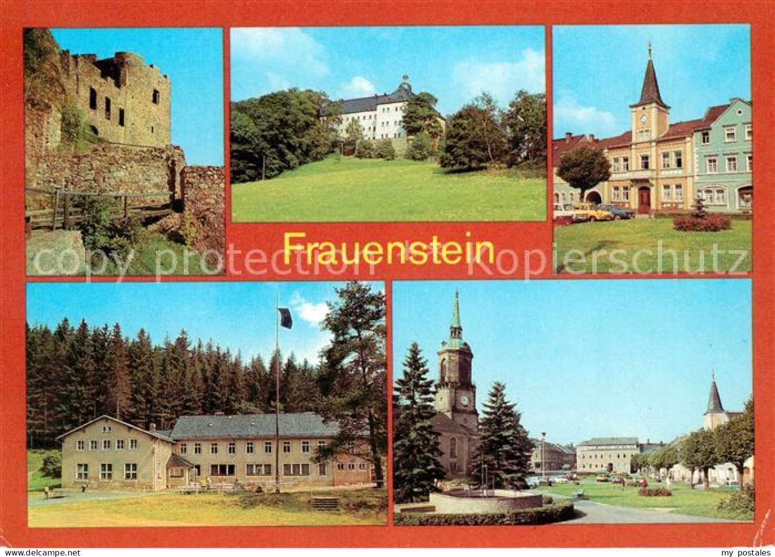 73089365 Frauenstein Brand-Erbisdorf Burgruine Schloss Rathaus Ferienheim Kummer - Brand-Erbisdorf