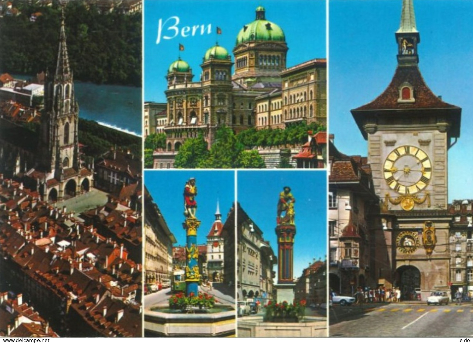 SWITZERLAND - 1997, BERN POSTCARD WITH STAMP SENT TO GERMANY. - Briefe U. Dokumente