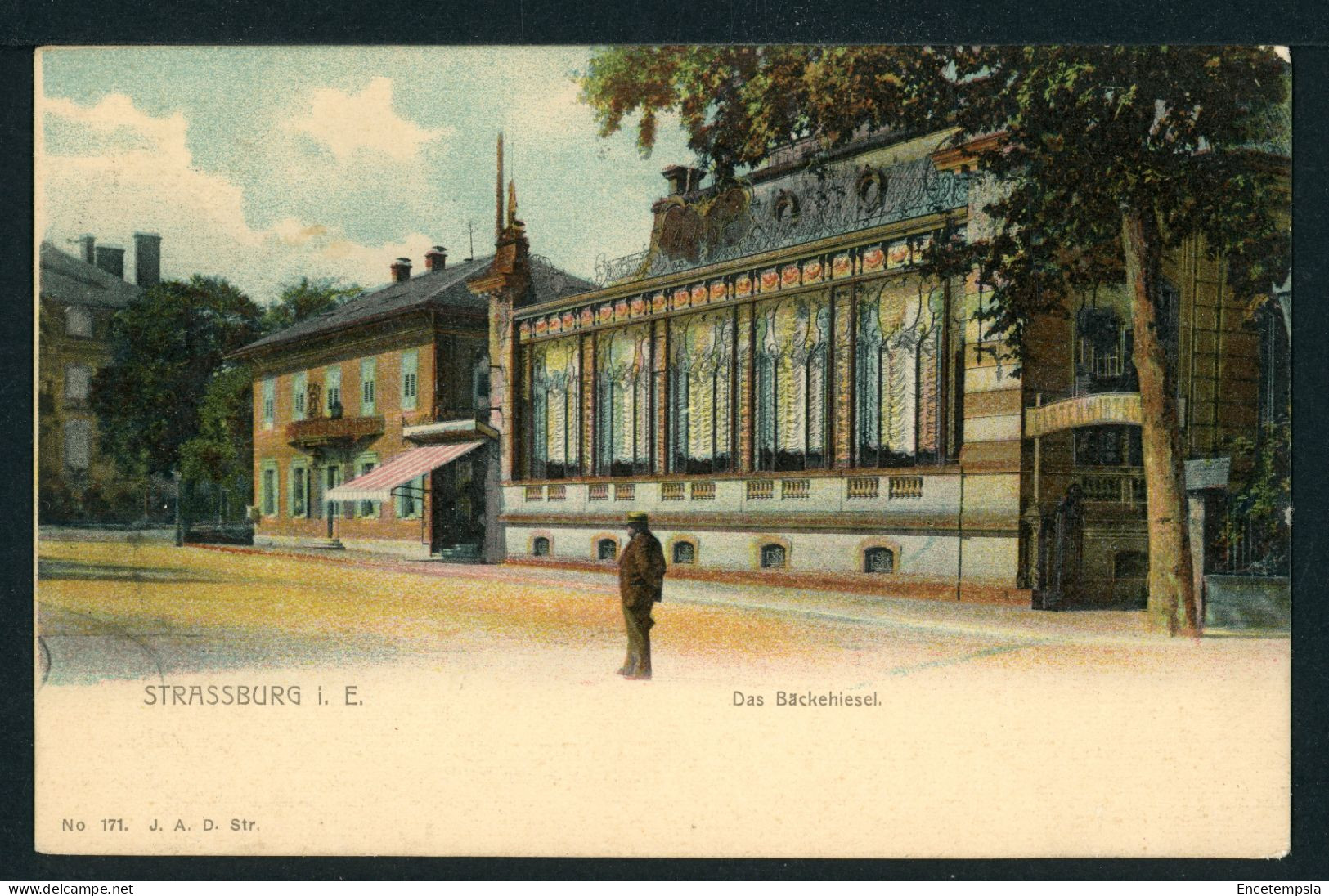 CPA - Carte Postale - Allemagne - Starssburg I. E. - Das Bäckehiesel (CP24376) - Strasburg