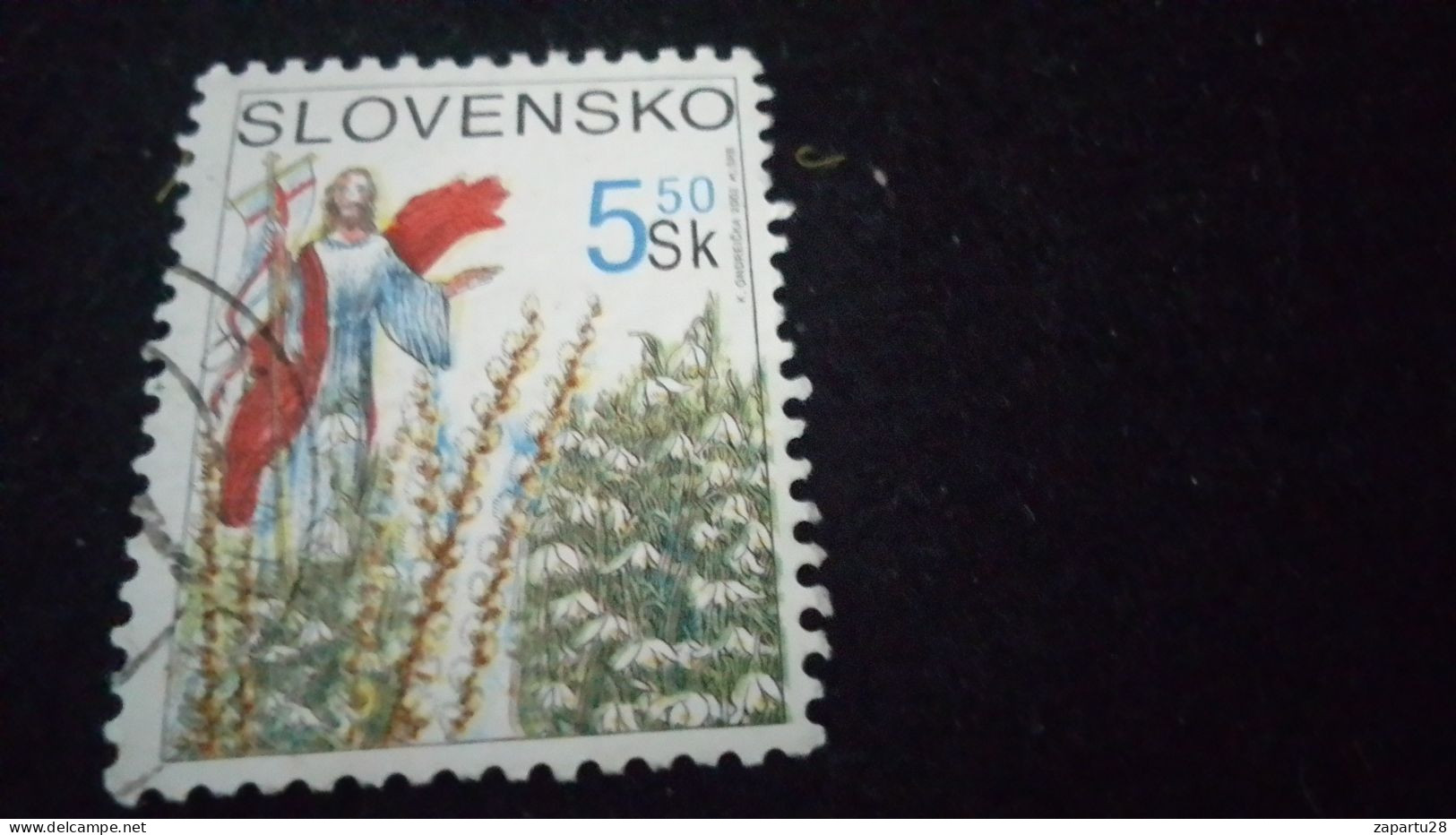 SLOVAKYA-    1993-99-      5    Sk      DAMGALI - Used Stamps