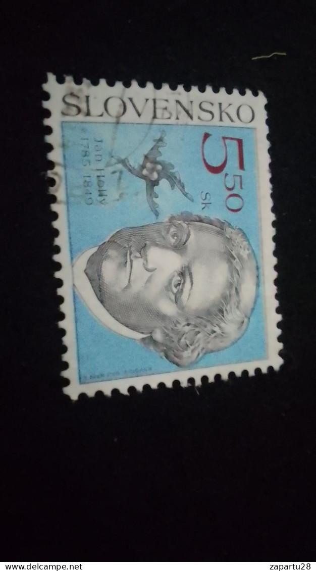 SLOVAKYA-    1993-99-      5.50    Sk      DAMGALI - Gebruikt