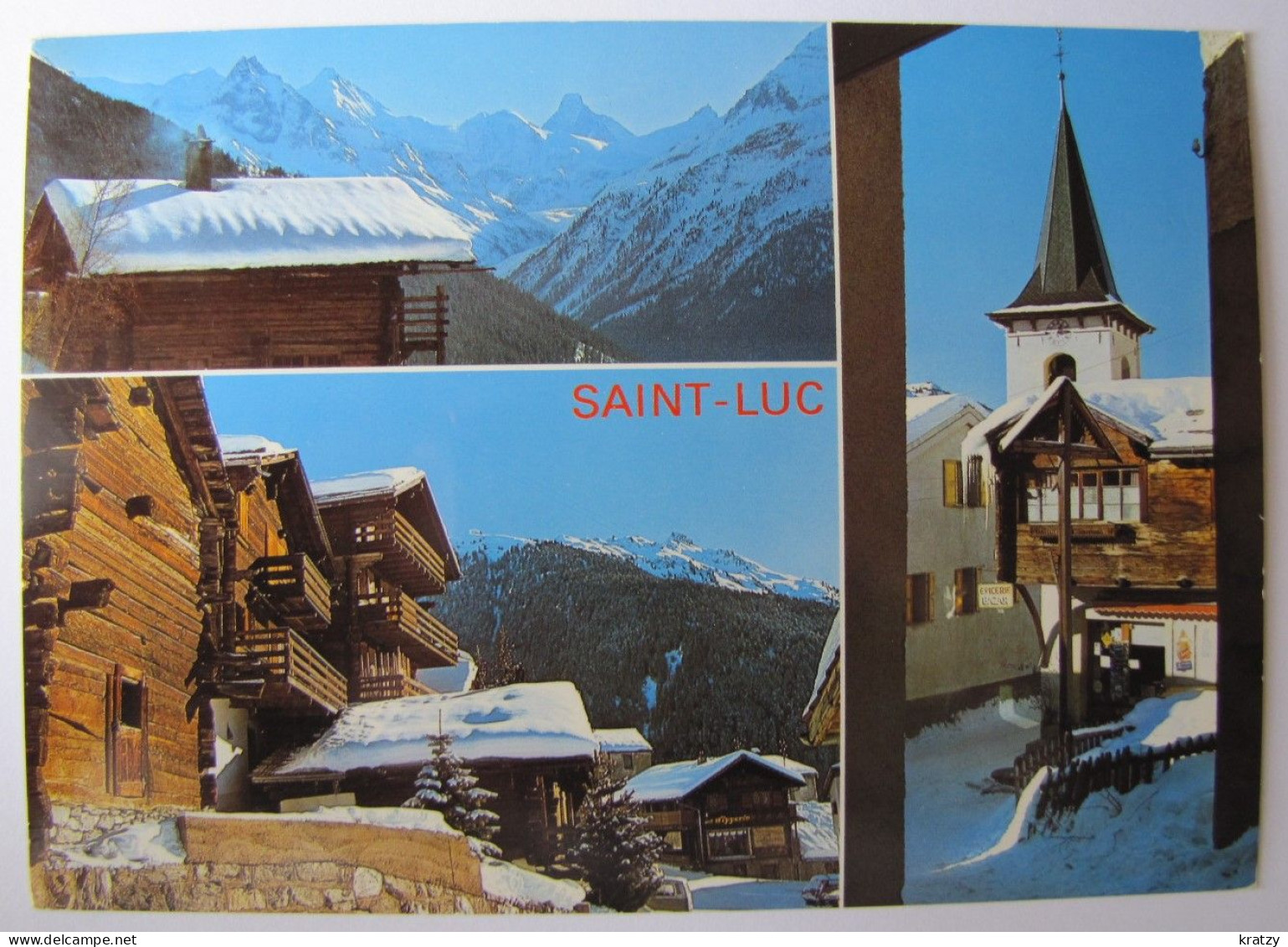 SUISSE - VALAIS - SAINT-LUC - Vues - Saint-Luc