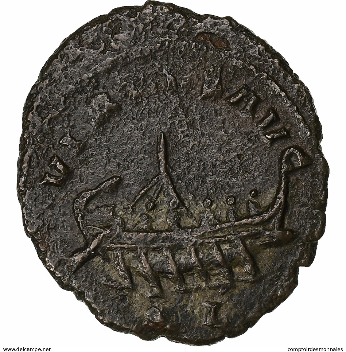 Allectus, Quinaire, 293-296, Londres, Billon, TB+, RIC:55 - La Tétrarchie (284 à 307)