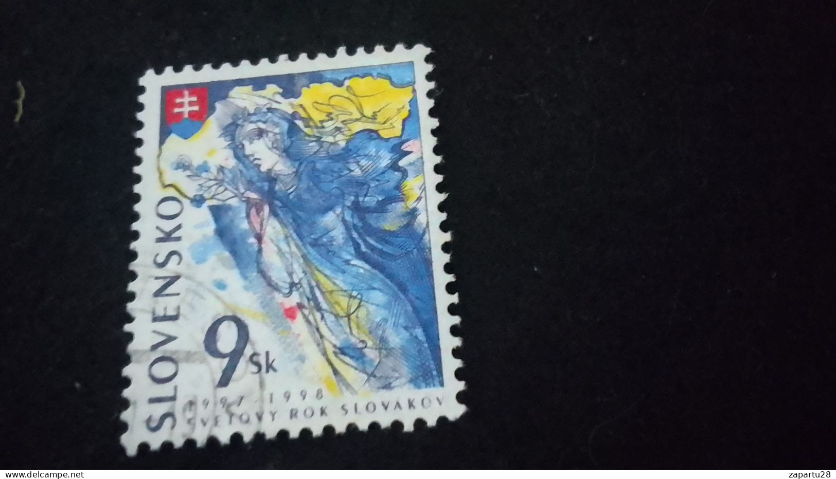 SLOVAKYA-    1993-99-      9    Sk      DAMGALI - Used Stamps