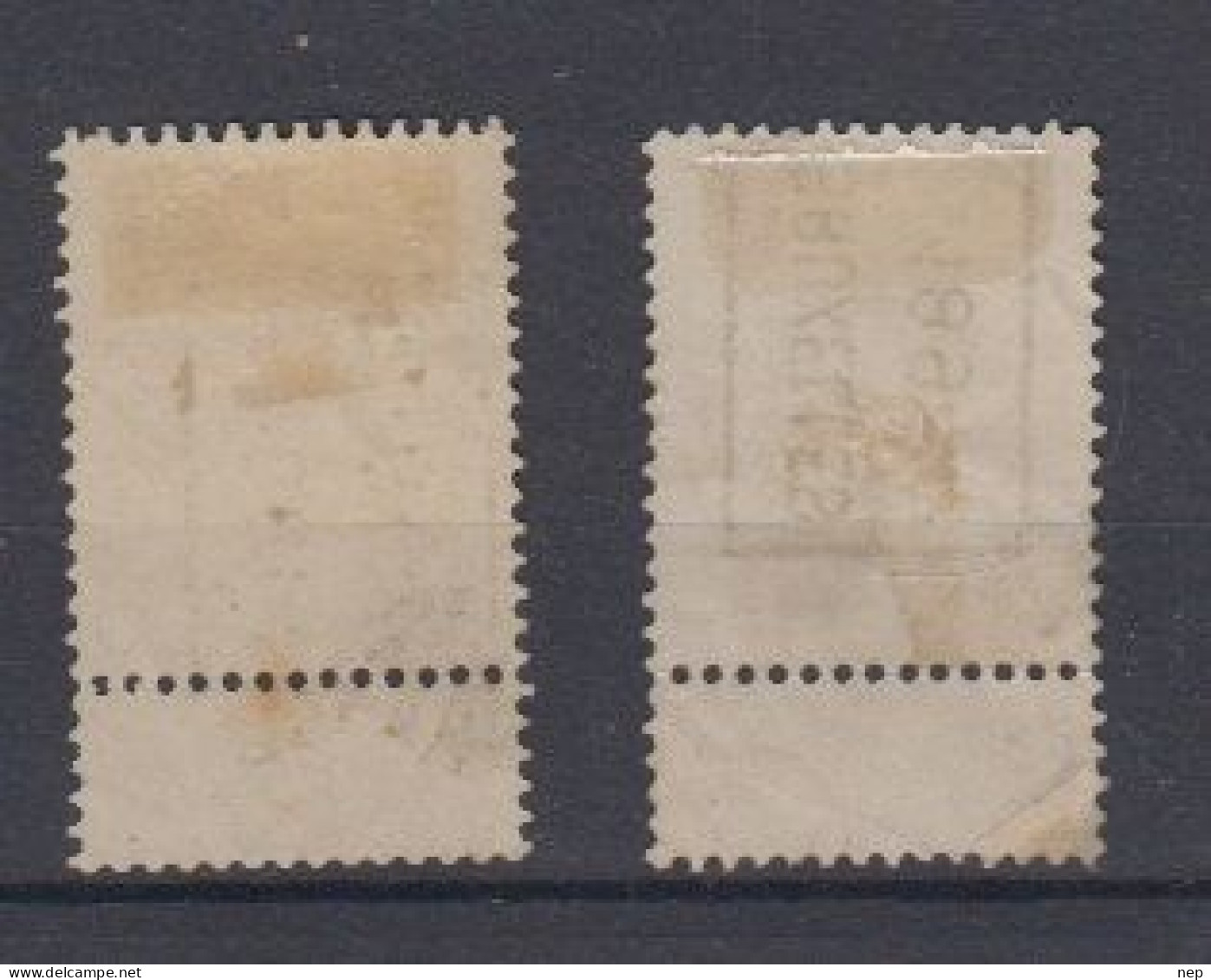 BELGIË - OBP - 1894 - Nr 54 (n° 9 A/B - BRUXELLES 1894) - (*) - Rollenmarken 1894-99