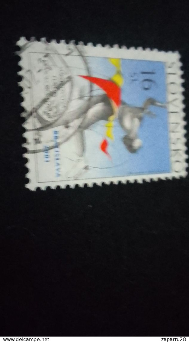 SLOVAKYA-    2000-10-      16    Sk      DAMGALI - Used Stamps