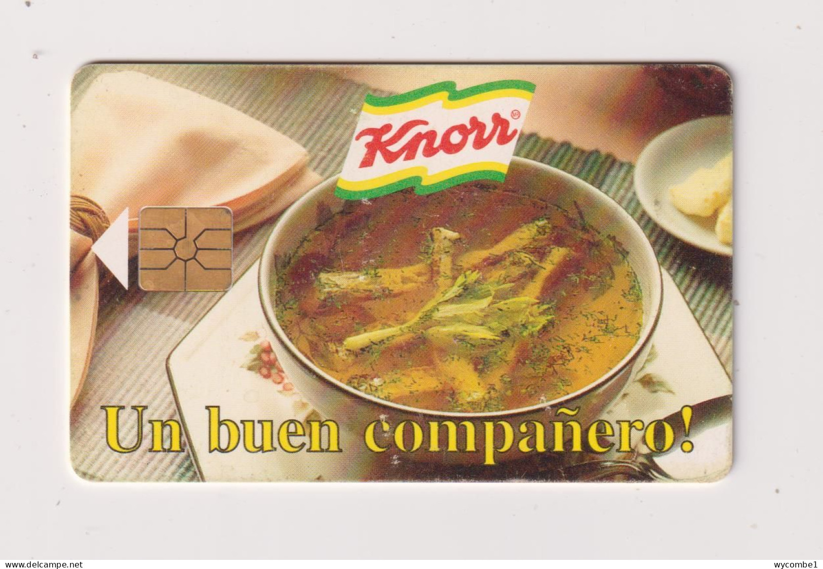 VENEZUELA  -  Knorr Chip Phonecard - Venezuela