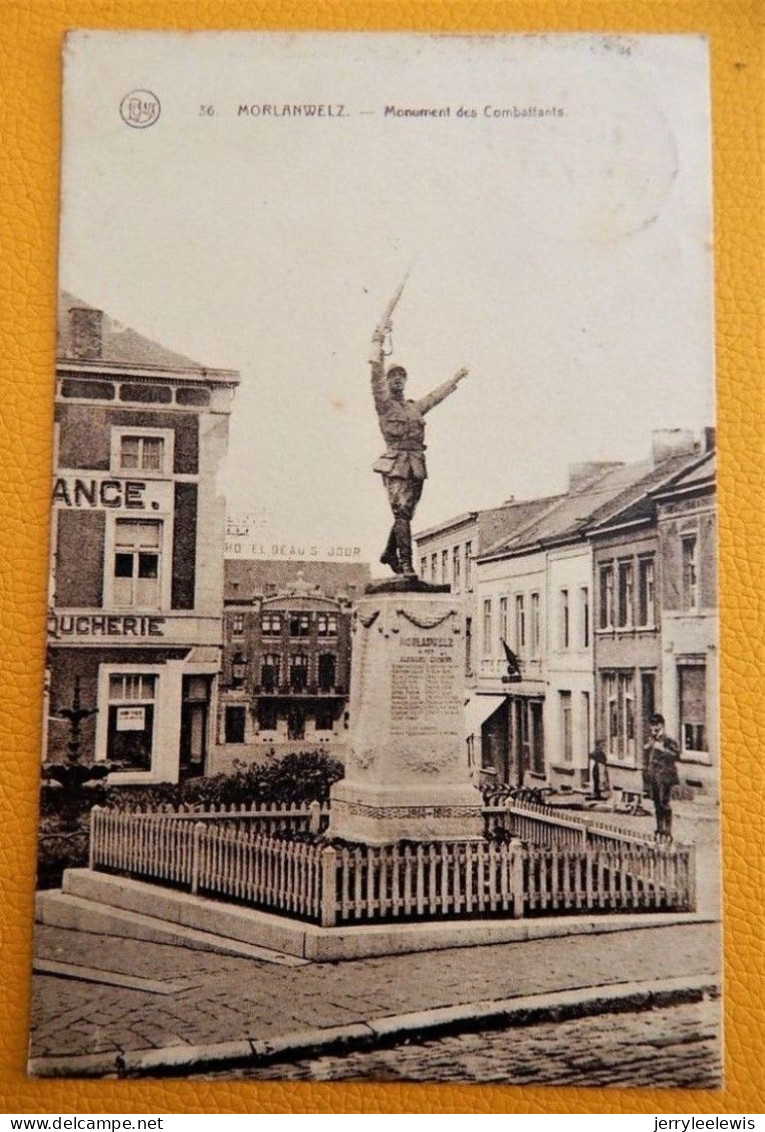 MORLANWELZ  -  Monument Des Combattants - Morlanwelz