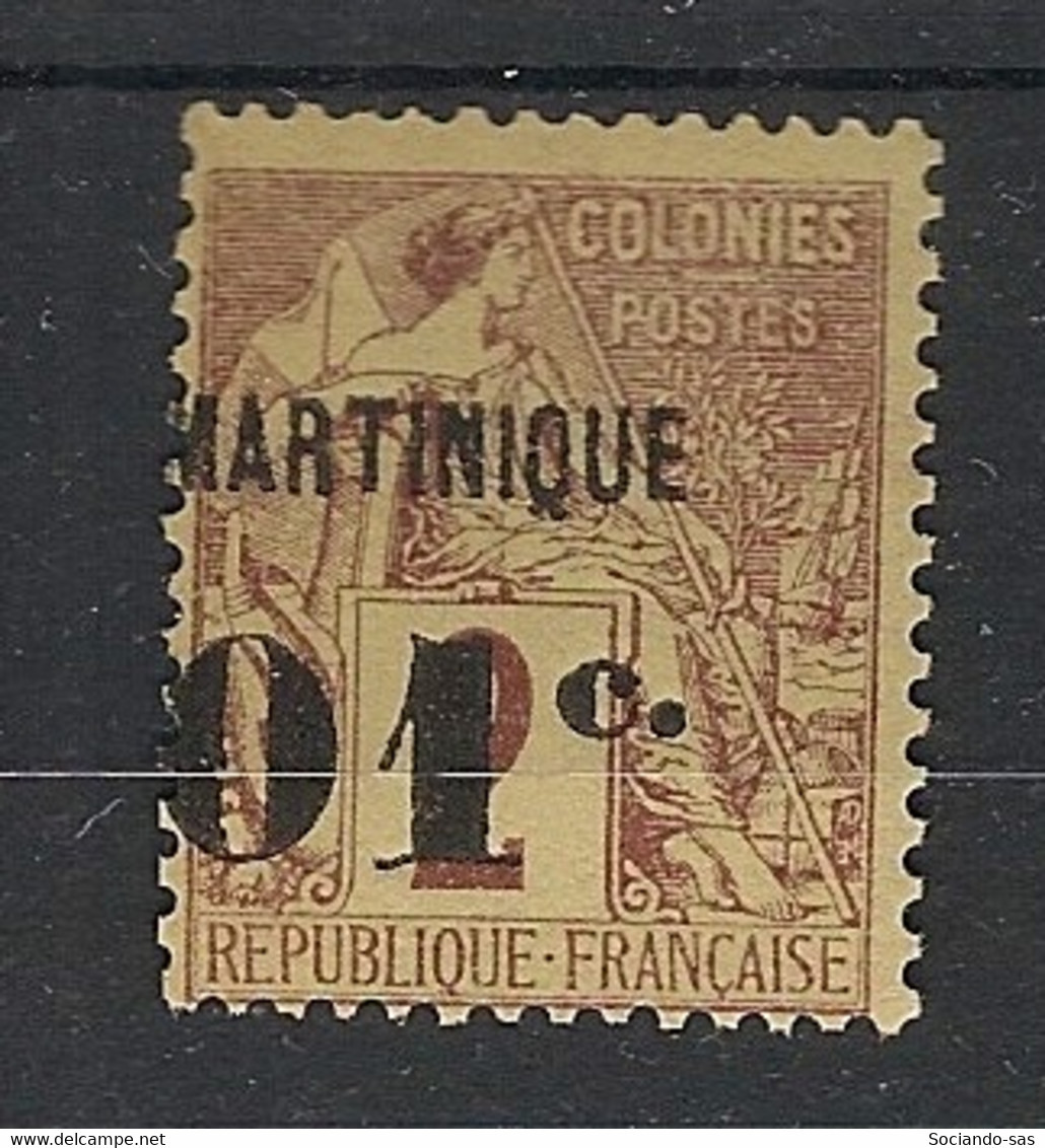 MARTINIQUE - 1888 - N°Yv. 7 - Type Alphée Dubois 01 Sur 2c - Neuf * / MH VF - Neufs