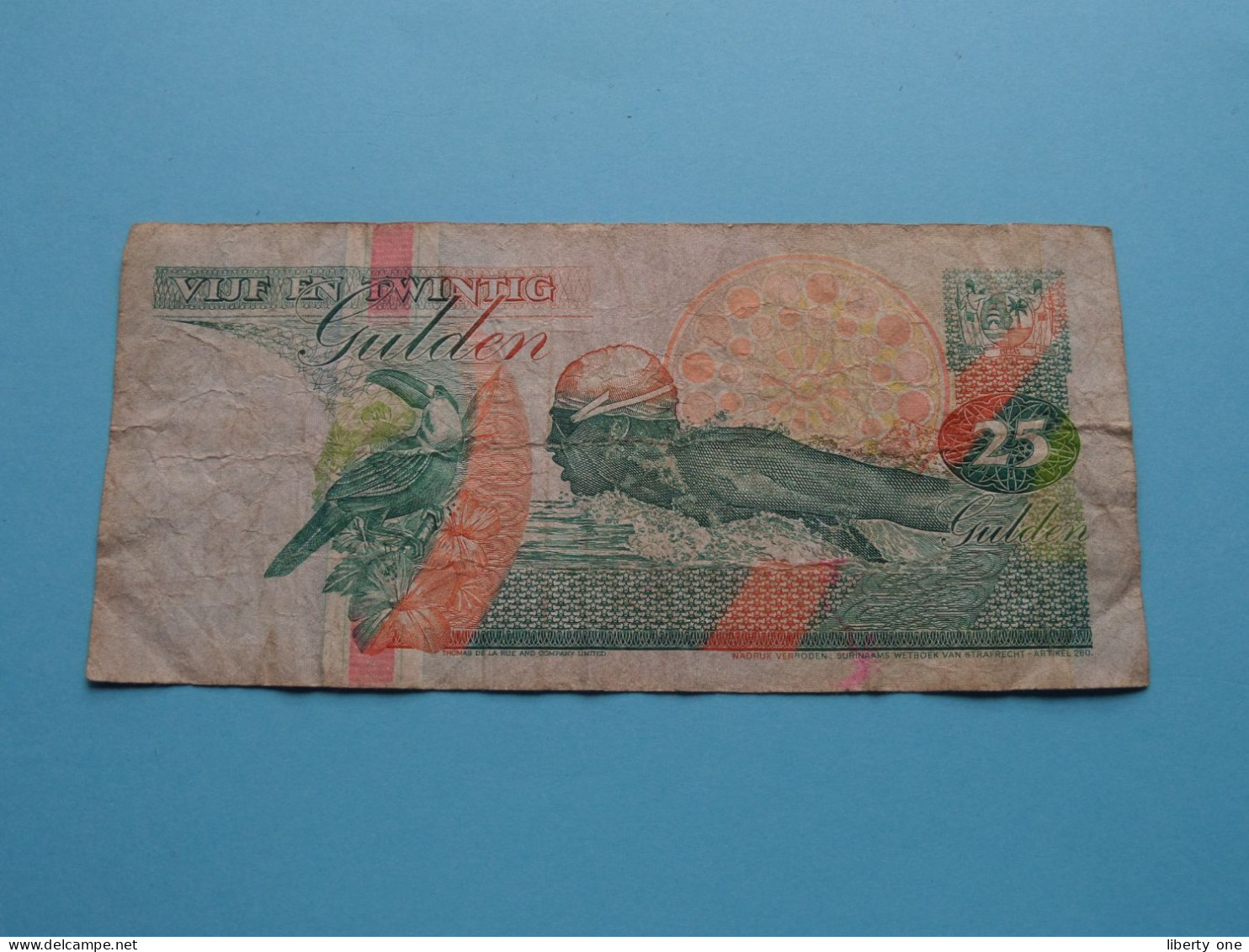 5 & 10 Gulden 1996 En 25 Gulden 1995 > SURINAME ( For Grade, Voir SCANS ) Circulated ! - Surinam