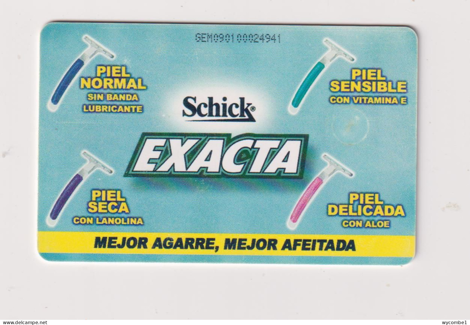 VENEZUELA  -  Schick Exacta Chip Phonecard - Venezuela