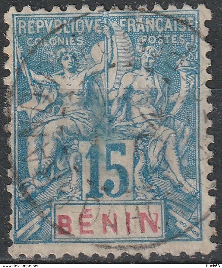 BENIN Poste 38 (o) Type Groupe 1894 [ColCla] - Usados