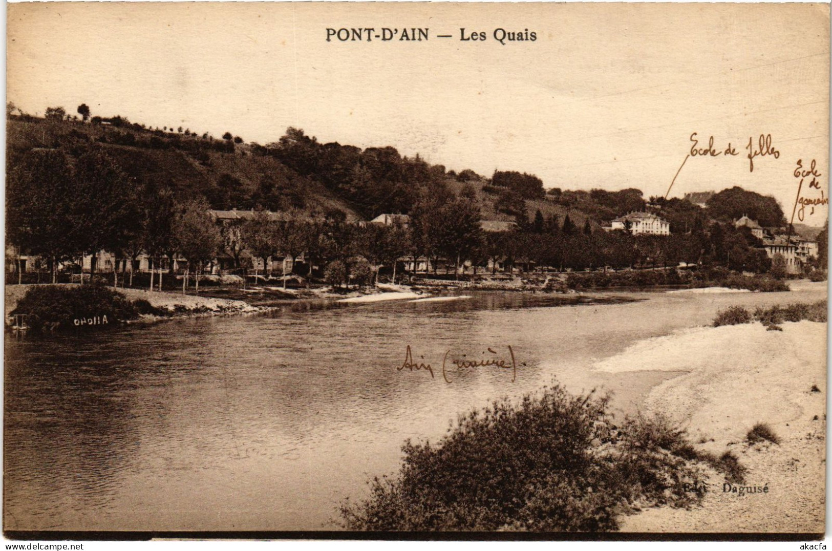 CPA Pont-d'Ain Les Quais (1277327) - Villars-les-Dombes